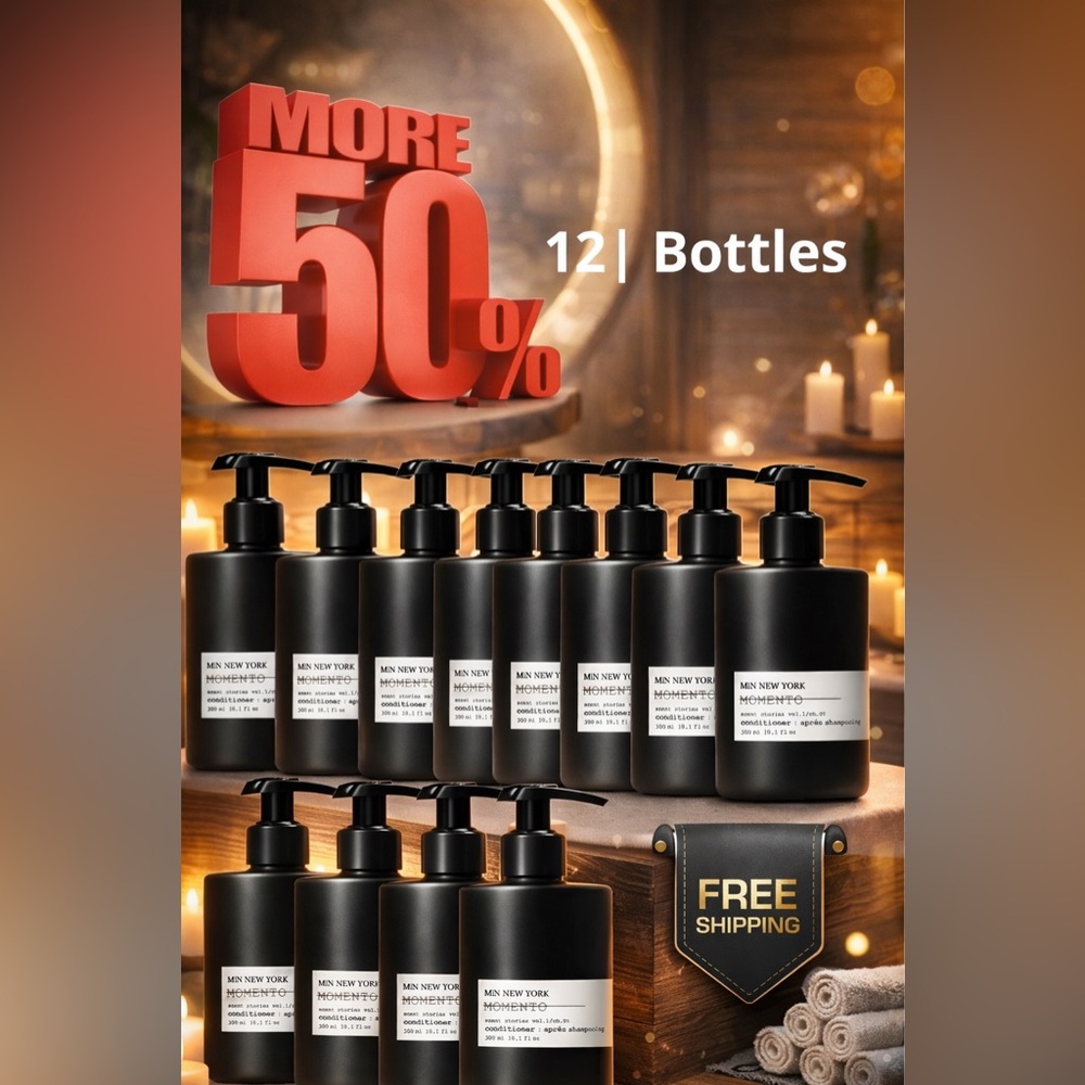 MiN New York,Scent Stories Hair Conditioner 10.1 fl oz 300 mI 12|Bottles ￼